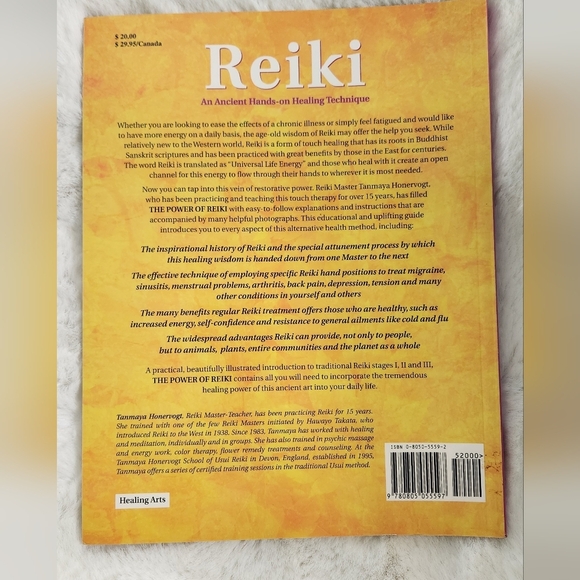 2/$20 - The Power of Reiki book - Picture 2 of 2